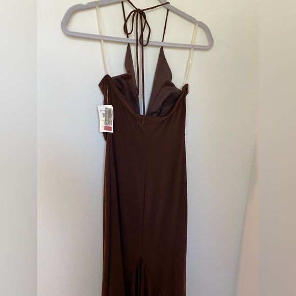 NWT Brown Boho Dress - Picture 9 of 9
